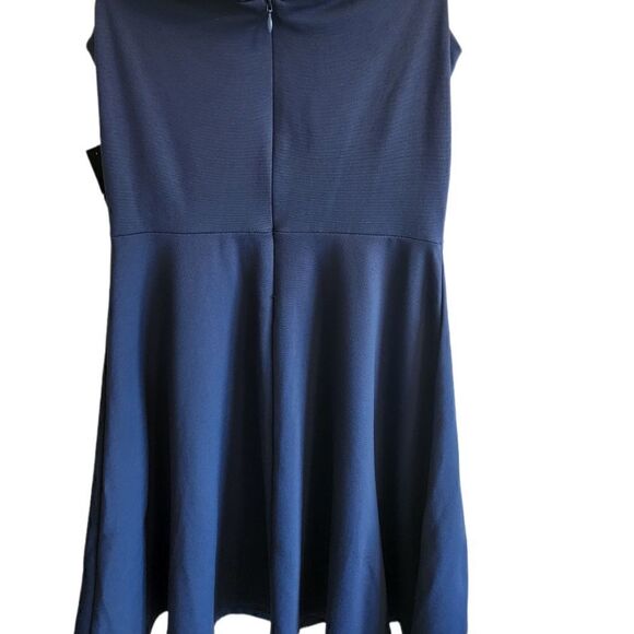 Lulu's Blue Off the Shoulder Mini Dress - Picture 4 of 7